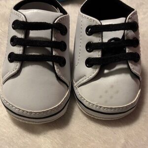 Classic White Baby Sneakers